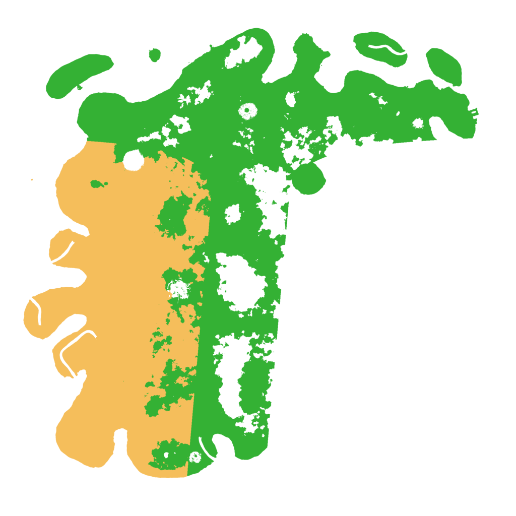 Biome Rust Map: Procedural Map, Size: 4500, Seed: 2354793