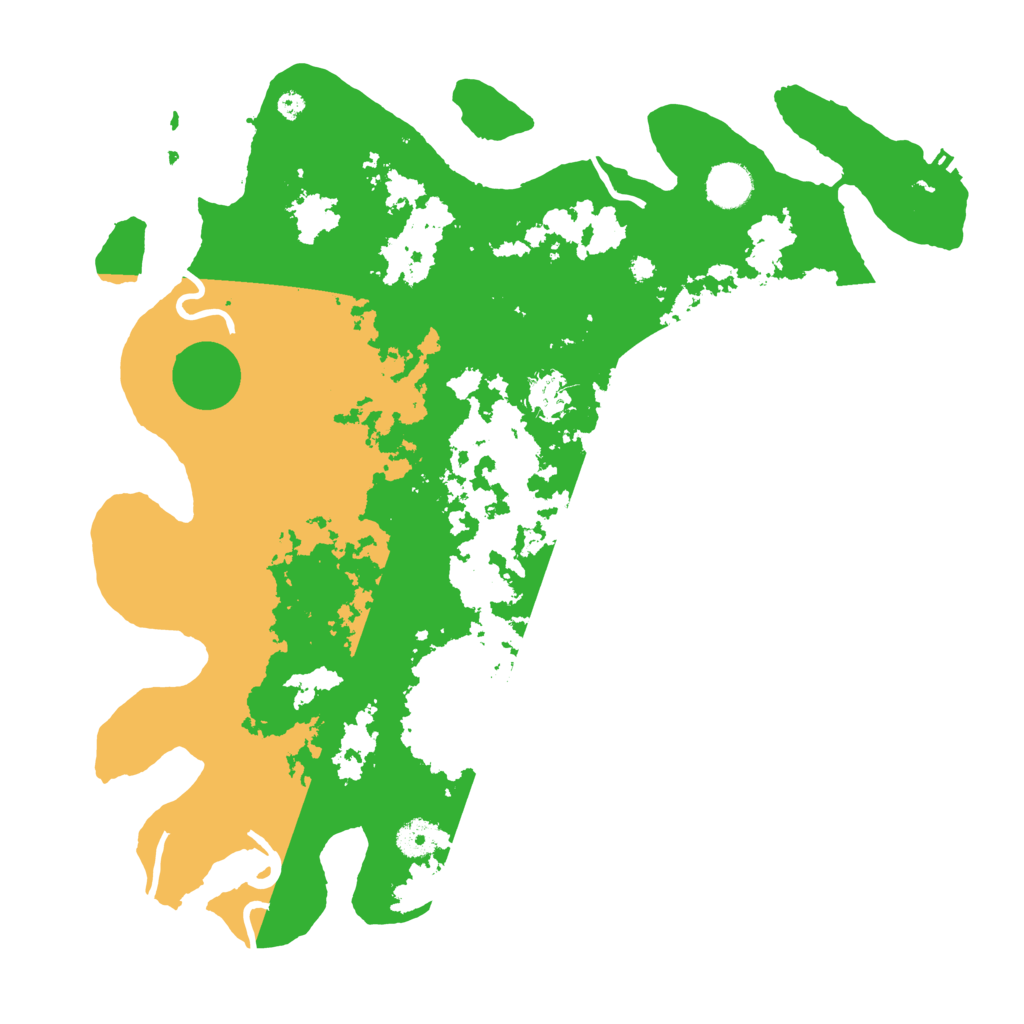 Biome Rust Map: Procedural Map, Size: 3950, Seed: 140500067