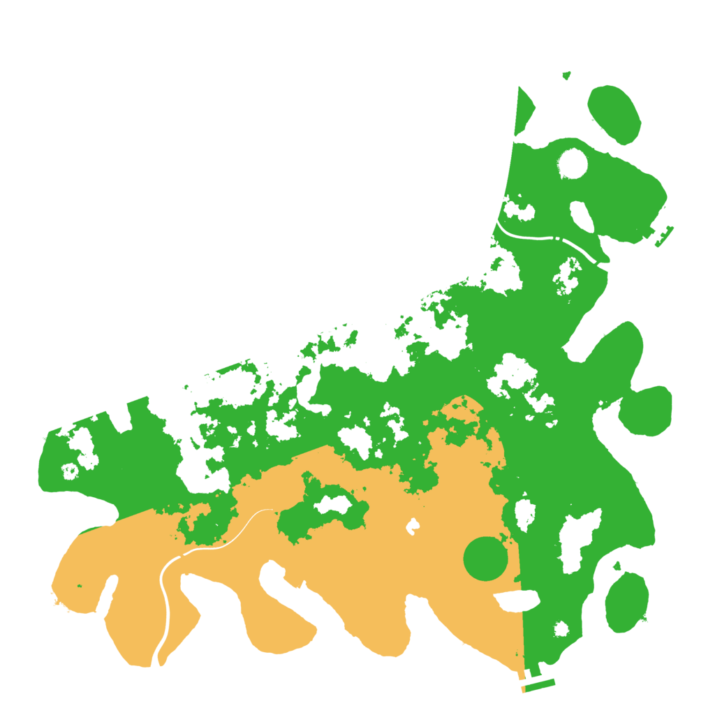 Biome Rust Map: Procedural Map, Size: 4250, Seed: 59120930