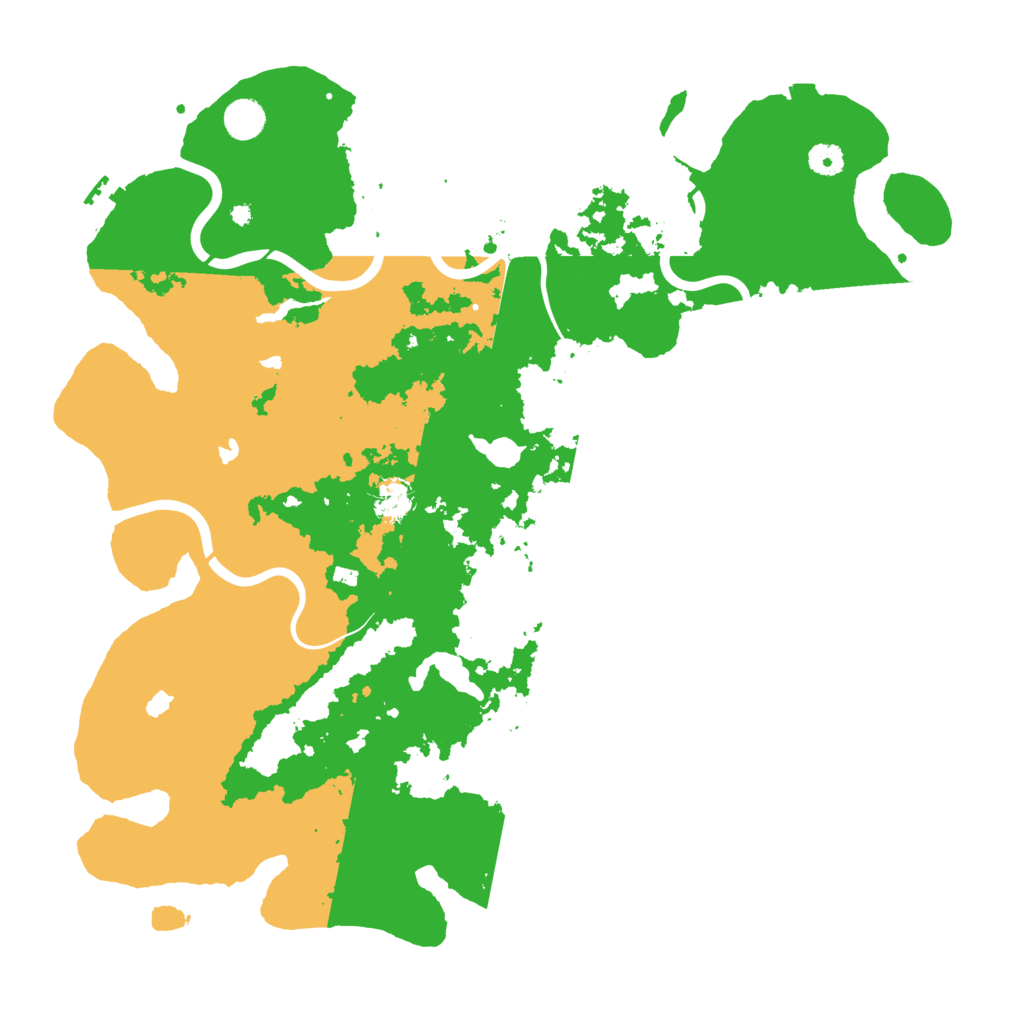 Biome Rust Map: Procedural Map, Size: 4500, Seed: 717908931