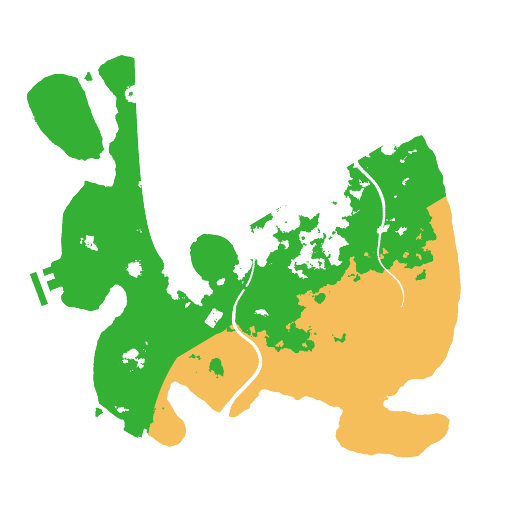 Biome Rust Map: Procedural Map, Size: 3000, Seed: 2107211612