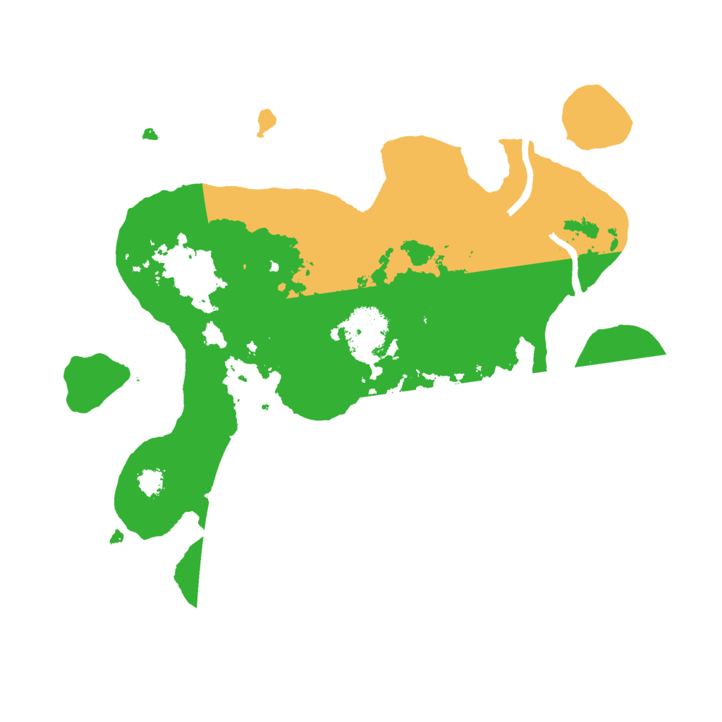 Biome Rust Map: Procedural Map, Size: 2500, Seed: 1202