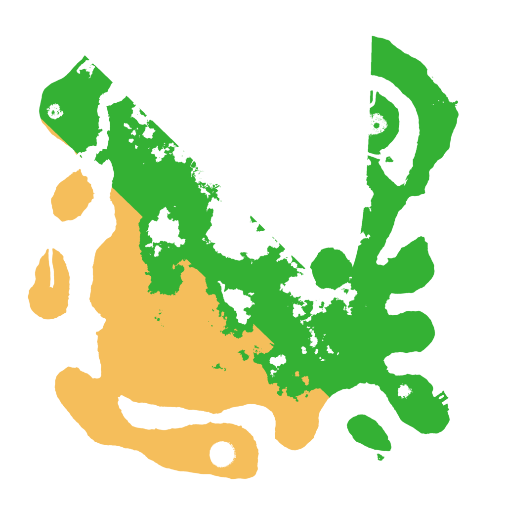 Biome Rust Map: Procedural Map, Size: 3500, Seed: 20220508