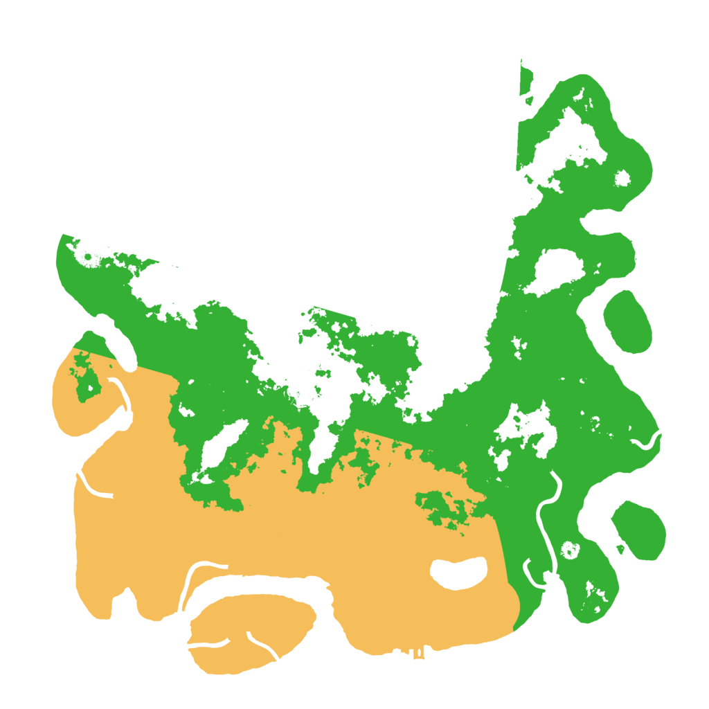 Biome Rust Map: Procedural Map, Size: 4000, Seed: 606426588