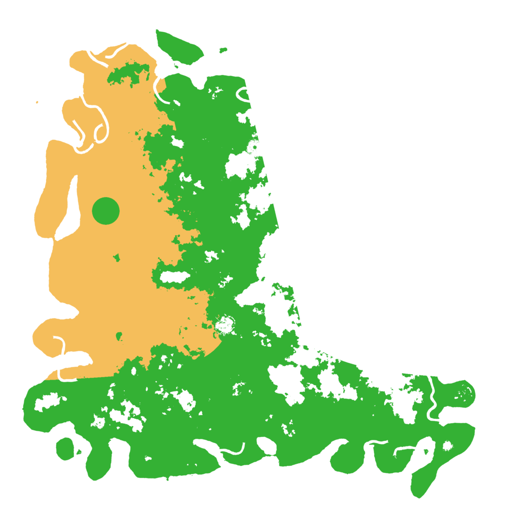 Biome Rust Map: Procedural Map, Size: 5000, Seed: 2947837