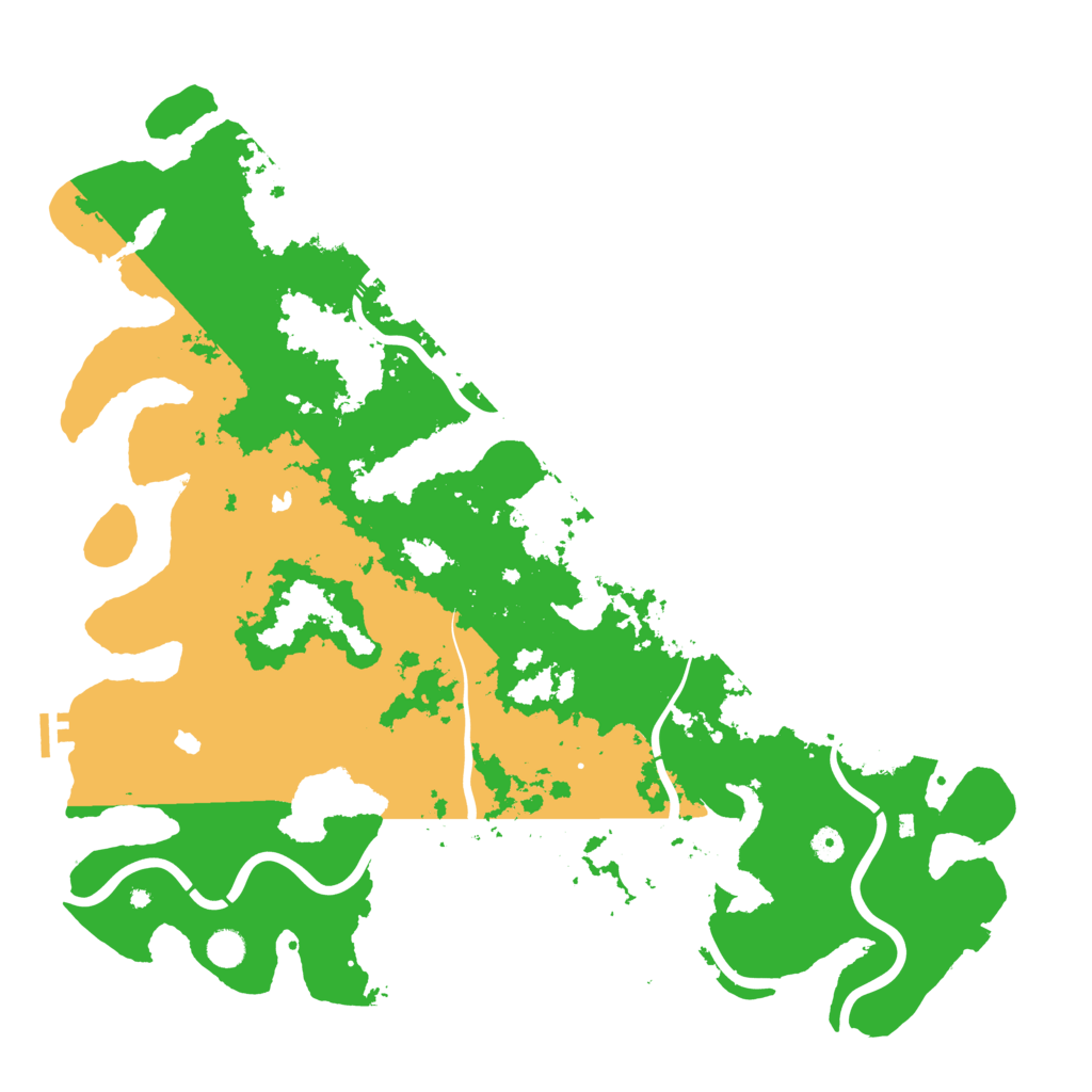 Biome Rust Map: Procedural Map, Size: 5000, Seed: 22020505