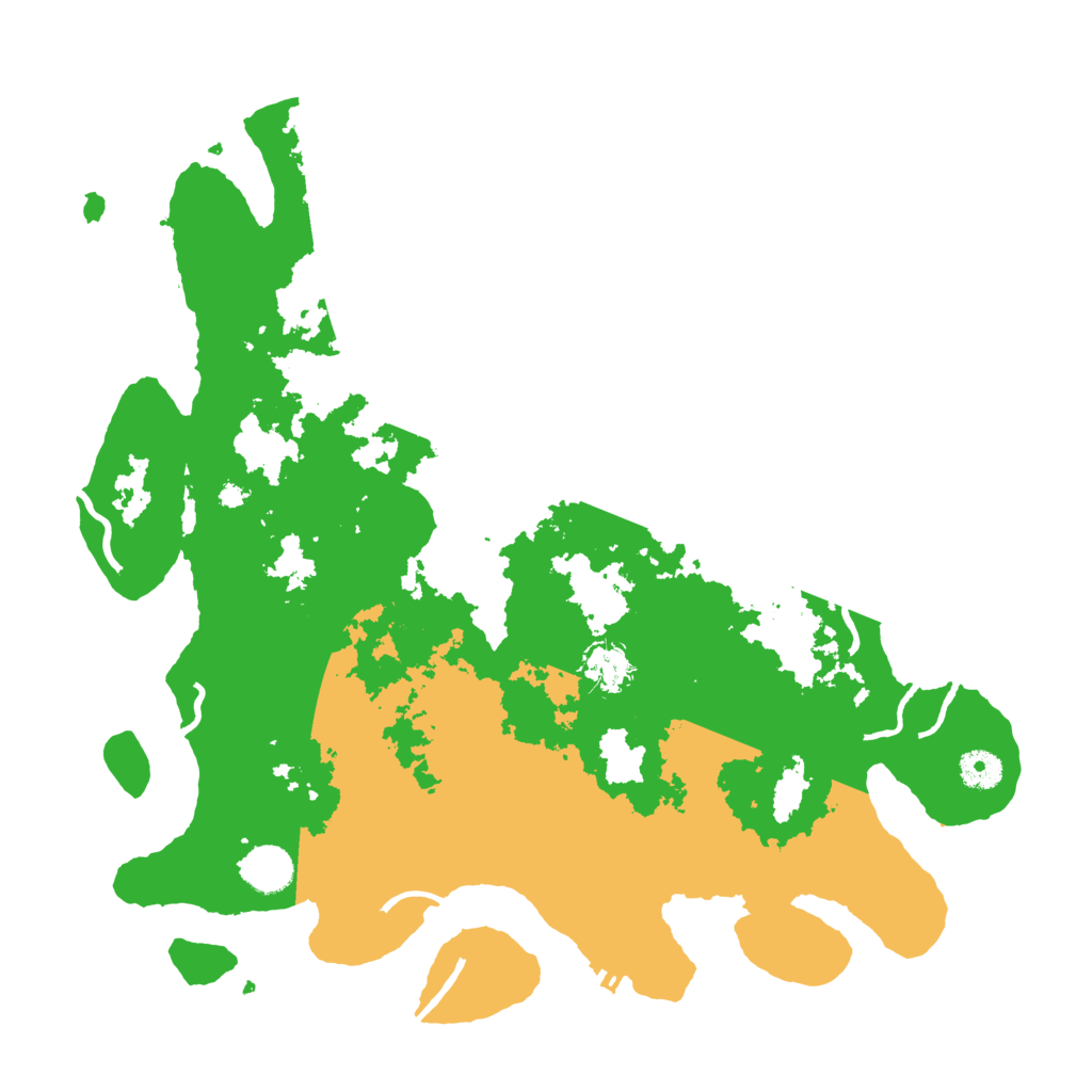 Biome Rust Map: Procedural Map, Size: 4000, Seed: 222222222