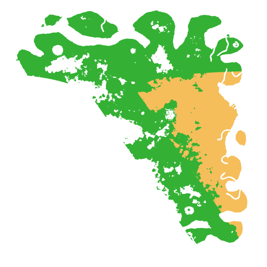 Biome Rust Map: Procedural Map, Size: 4500, Seed: 1633719579