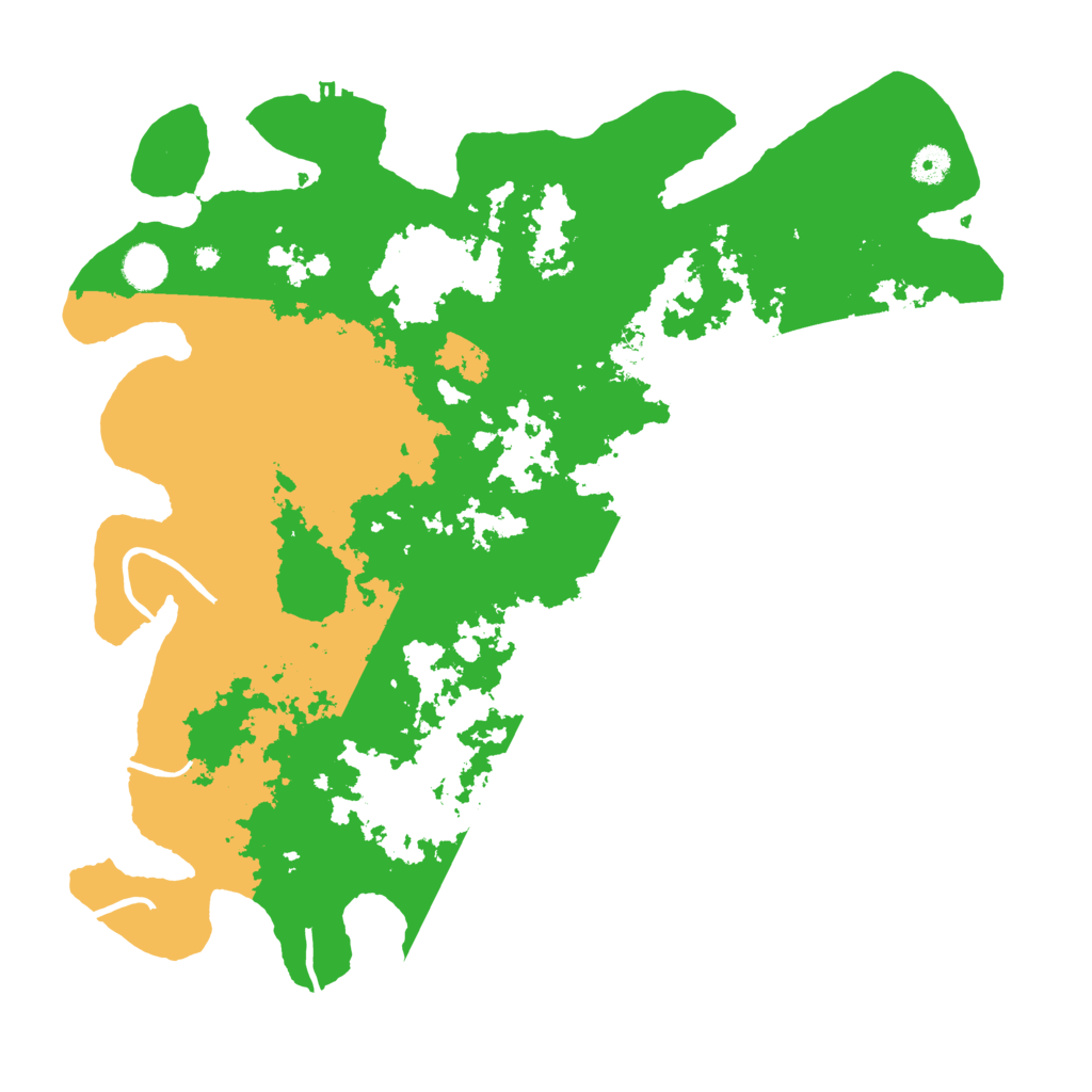 Biome Rust Map: Procedural Map, Size: 4250, Seed: 406430909