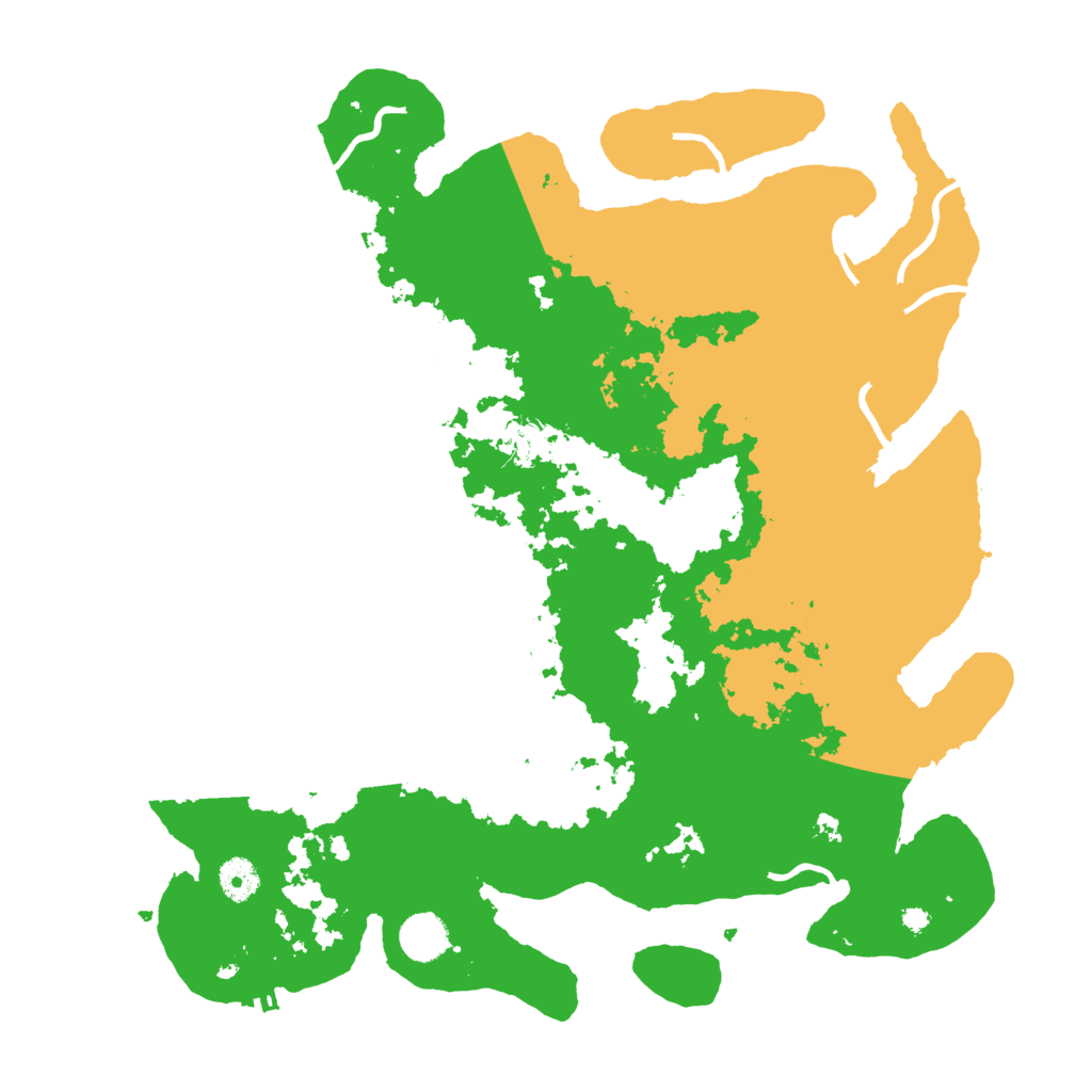 Biome Rust Map: Procedural Map, Size: 4000, Seed: 200984