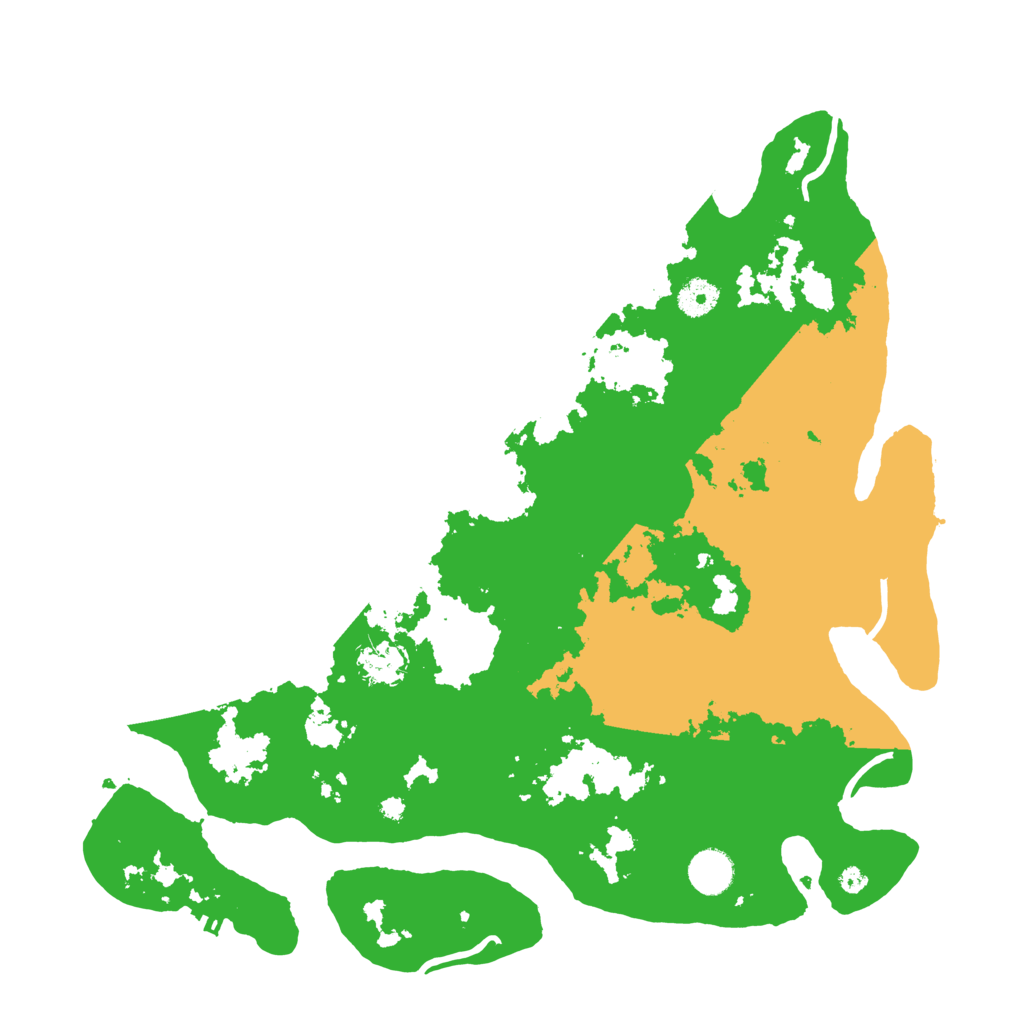 Biome Rust Map: Procedural Map, Size: 4000, Seed: 345435