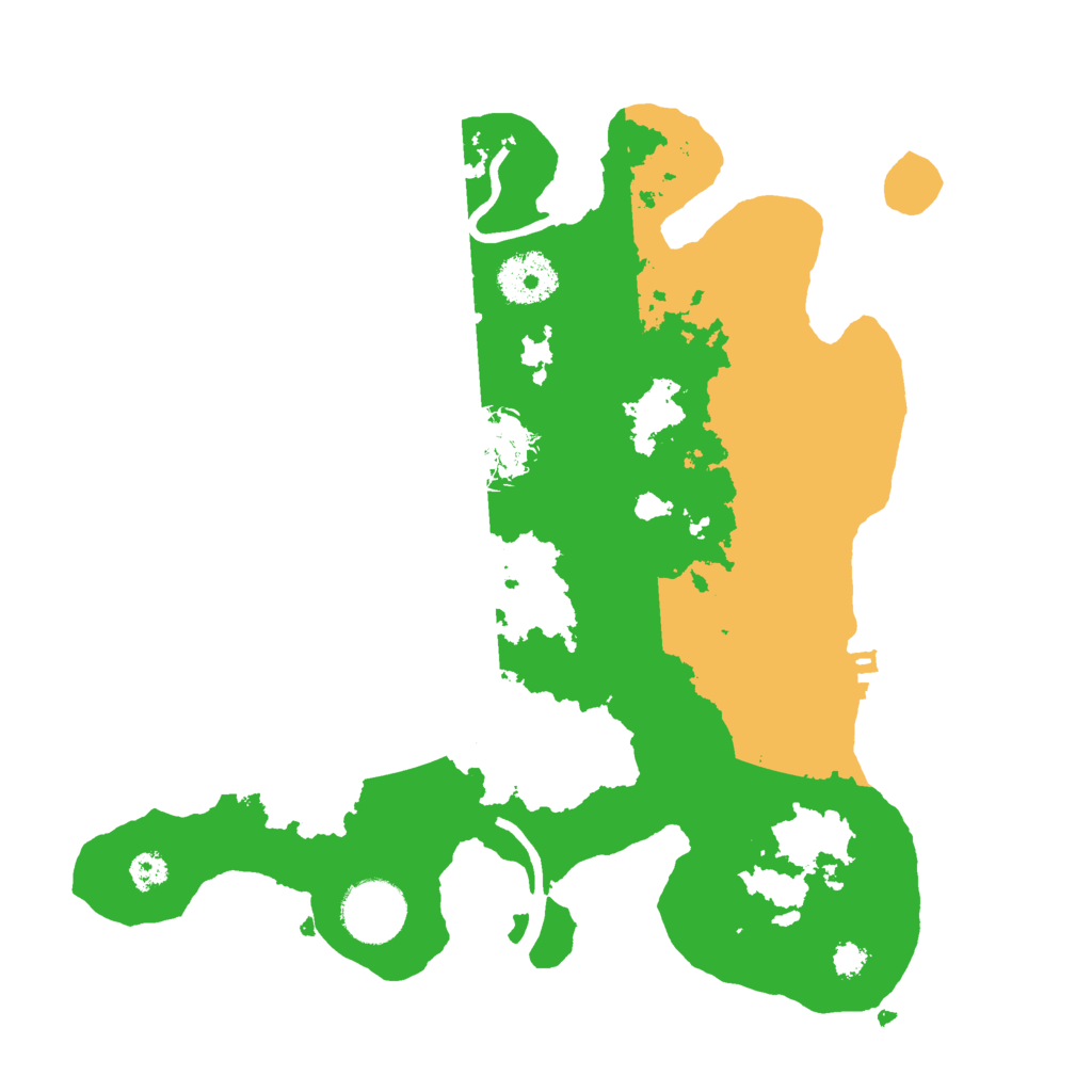 Biome Rust Map: Procedural Map, Size: 3000, Seed: 62002889