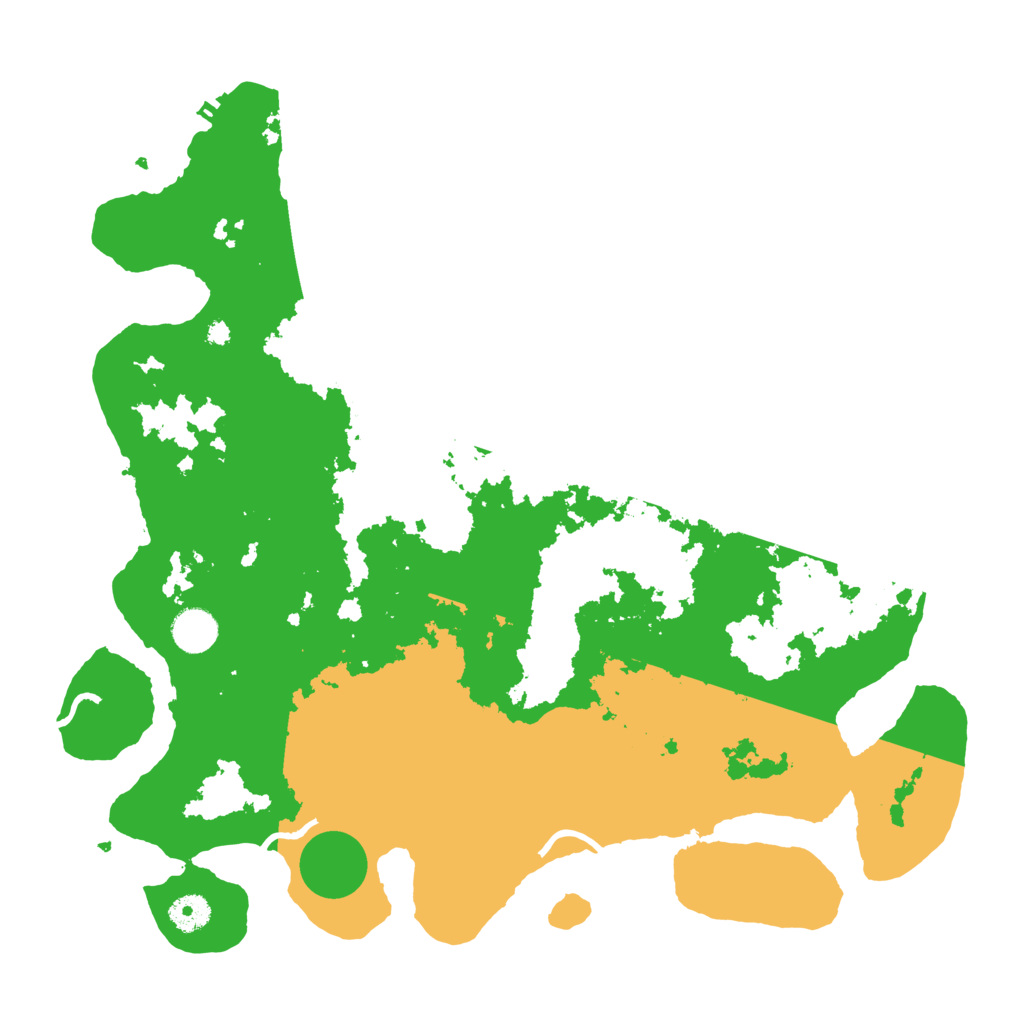 Biome Rust Map: Procedural Map, Size: 4000, Seed: 1243985291