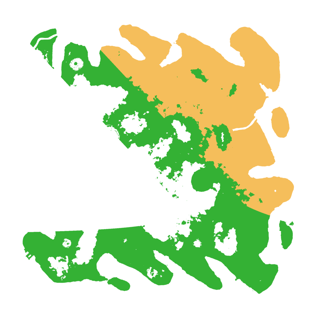 Biome Rust Map: Procedural Map, Size: 3750, Seed: 100671