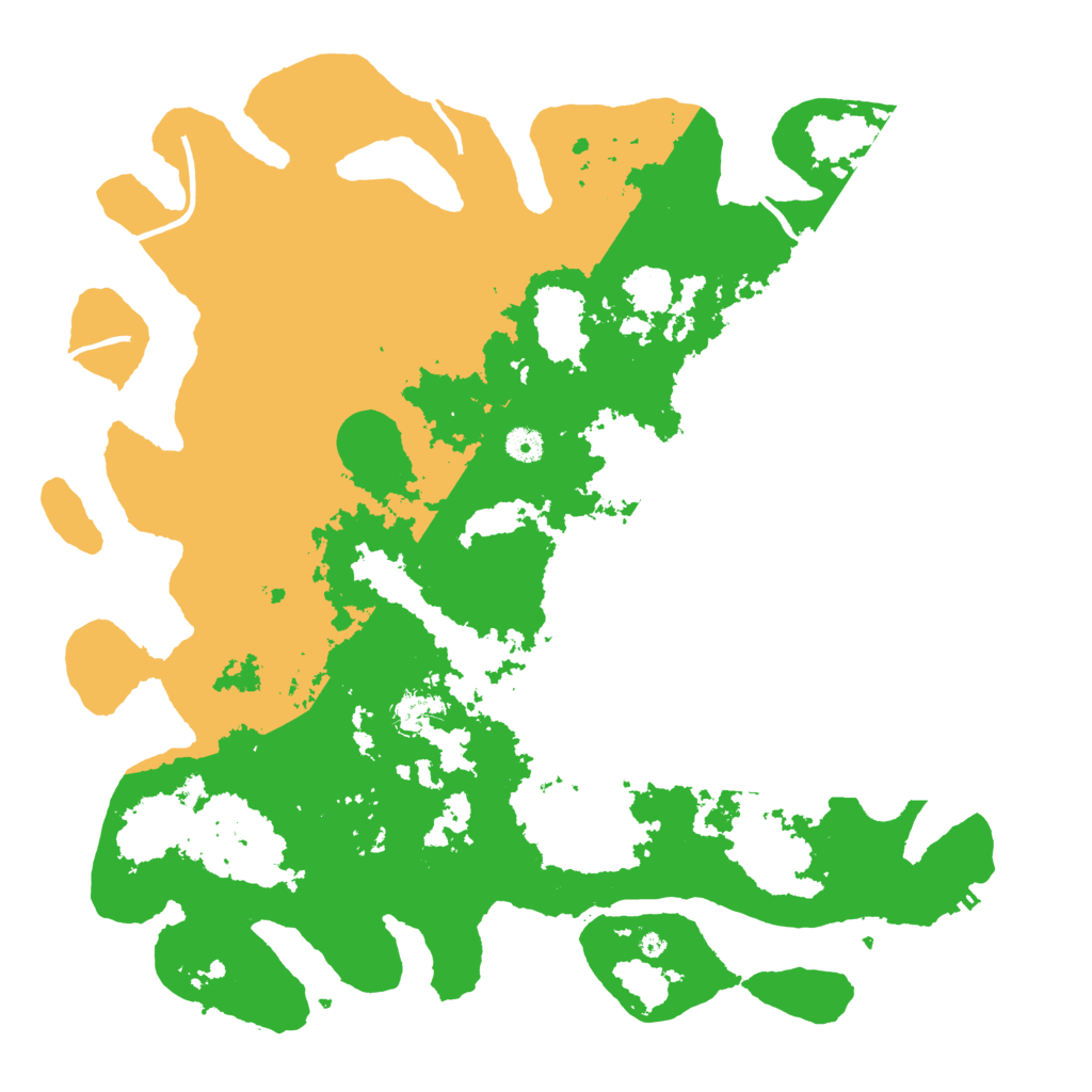 Biome Rust Map: Procedural Map, Size: 4500, Seed: 760321