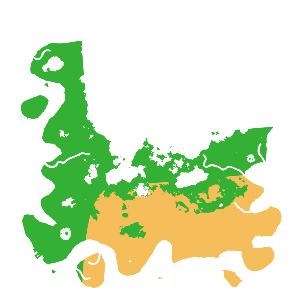 Biome Rust Map: Procedural Map, Size: 3850, Seed: 1159409514