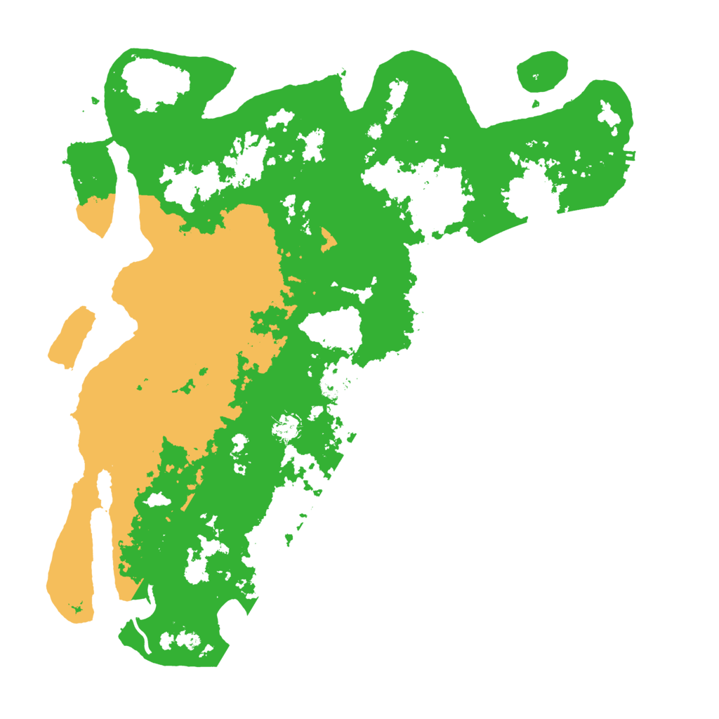 Biome Rust Map: Procedural Map, Size: 4500, Seed: 178922209