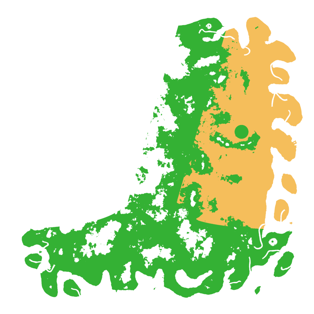 Biome Rust Map: Procedural Map, Size: 6000, Seed: 313448