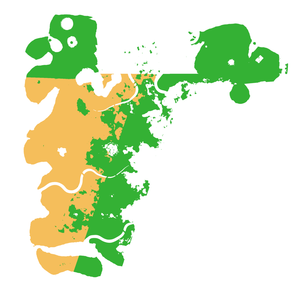 Biome Rust Map: Procedural Map, Size: 4250, Seed: 988907