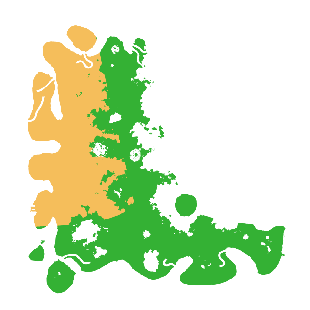 Biome Rust Map: Procedural Map, Size: 3900, Seed: 826591