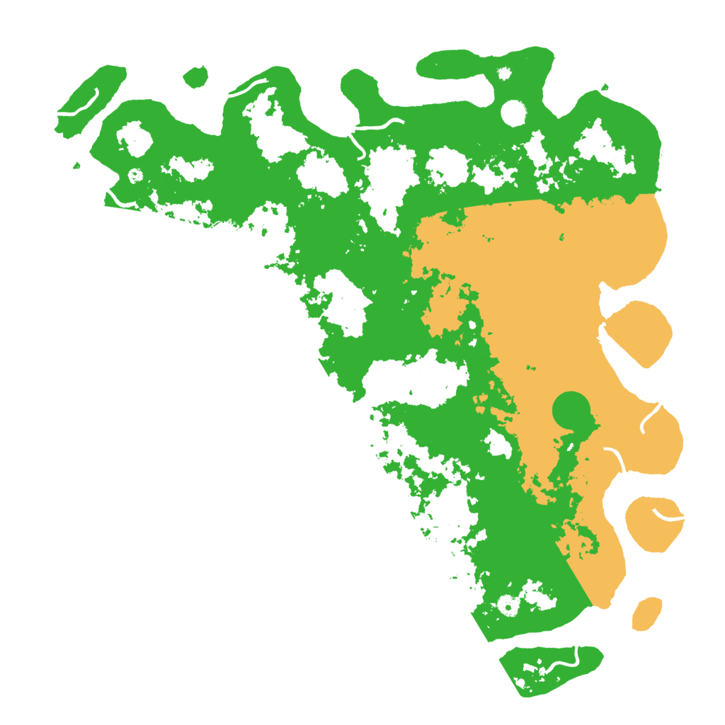 Biome Rust Map: Procedural Map, Size: 5000, Seed: 232131