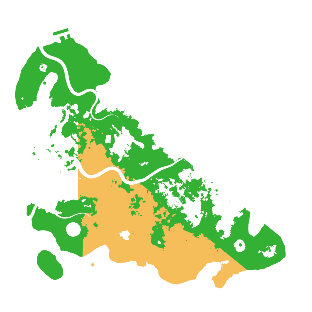 Biome Rust Map: Procedural Map, Size: 4000, Seed: 13578643