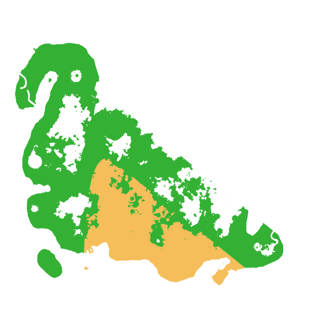 Biome Rust Map: Procedural Map, Size: 4000, Seed: 13578643