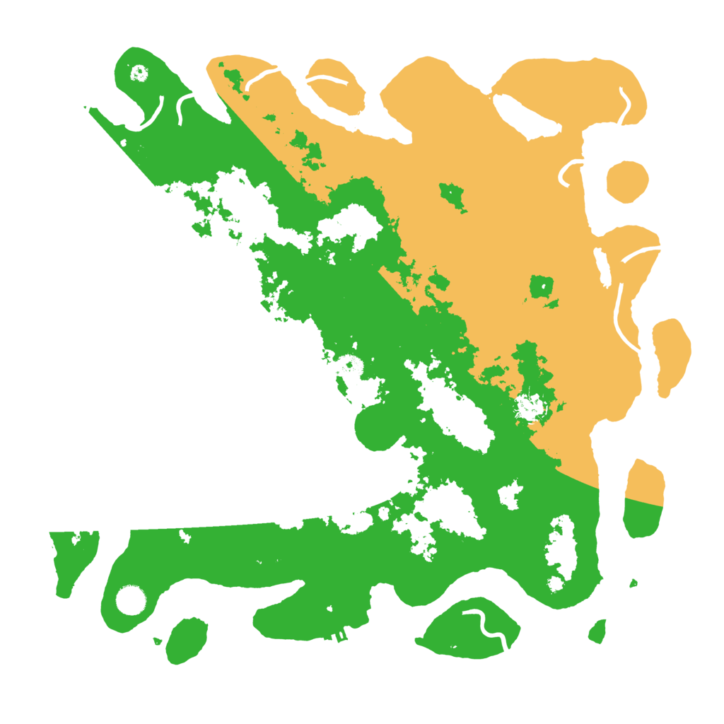 Biome Rust Map: Procedural Map, Size: 4250, Seed: 618705