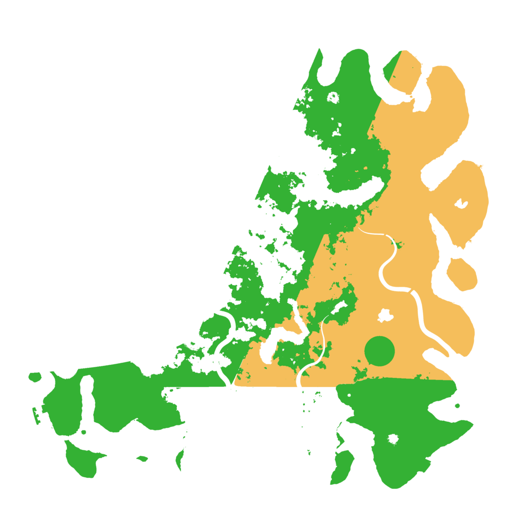 Biome Rust Map: Procedural Map, Size: 4500, Seed: 63744