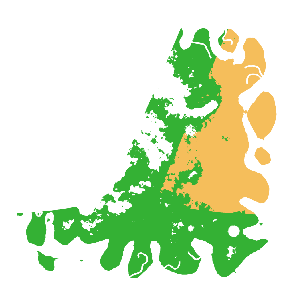 Biome Rust Map: Procedural Map, Size: 4500, Seed: 63744