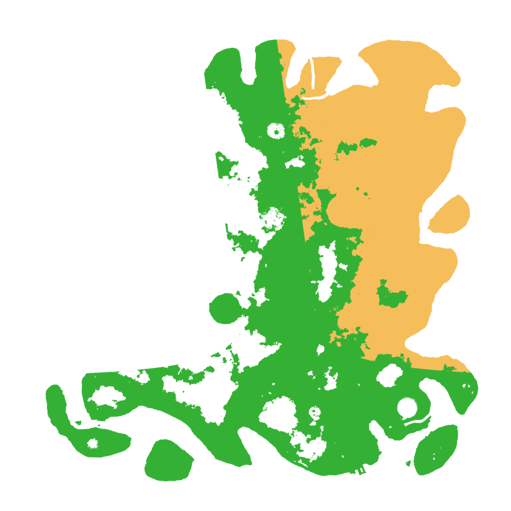 Biome Rust Map: Procedural Map, Size: 4500, Seed: 1612596502