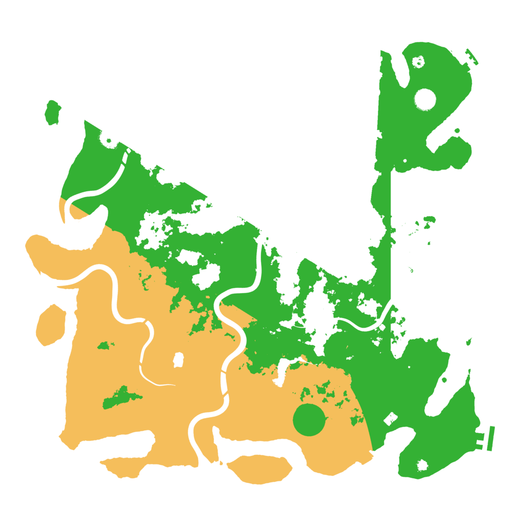 Biome Rust Map: Procedural Map, Size: 4250, Seed: 823546