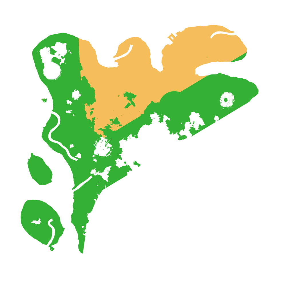 Biome Rust Map: Procedural Map, Size: 3000, Seed: 51578