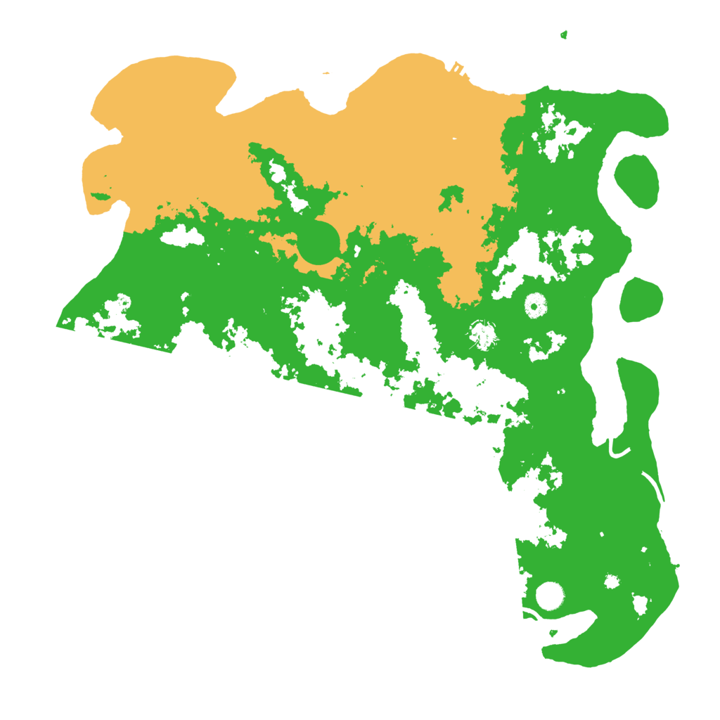 Biome Rust Map: Procedural Map, Size: 4500, Seed: 972268319