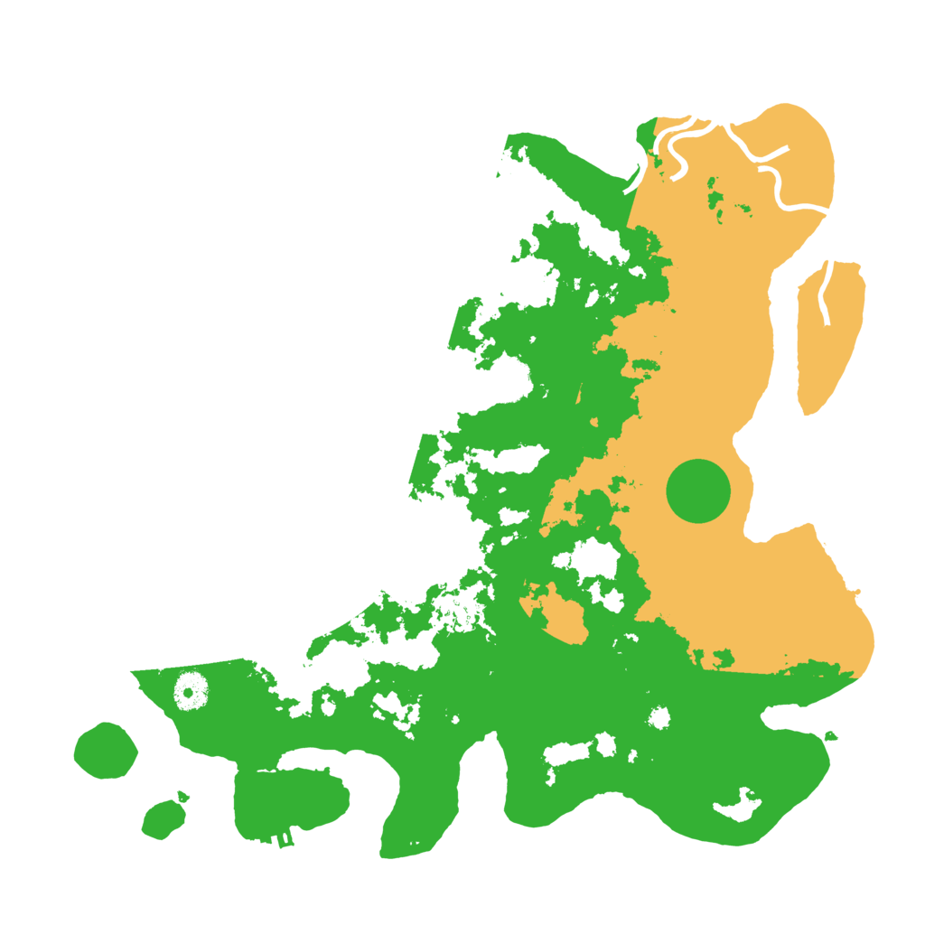 Biome Rust Map: Procedural Map, Size: 3800, Seed: 10971169