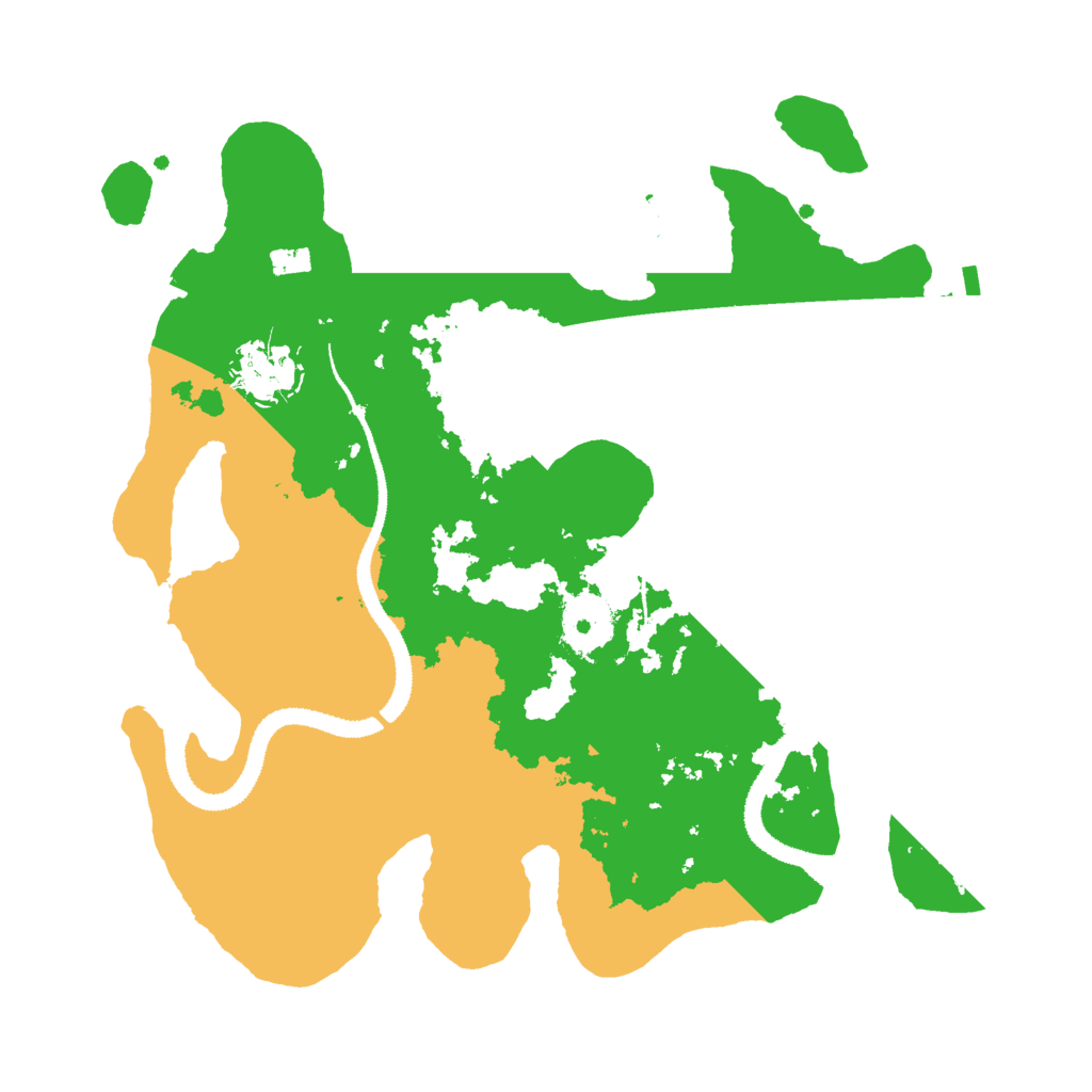 Biome Rust Map: Procedural Map, Size: 3000, Seed: 2041270396