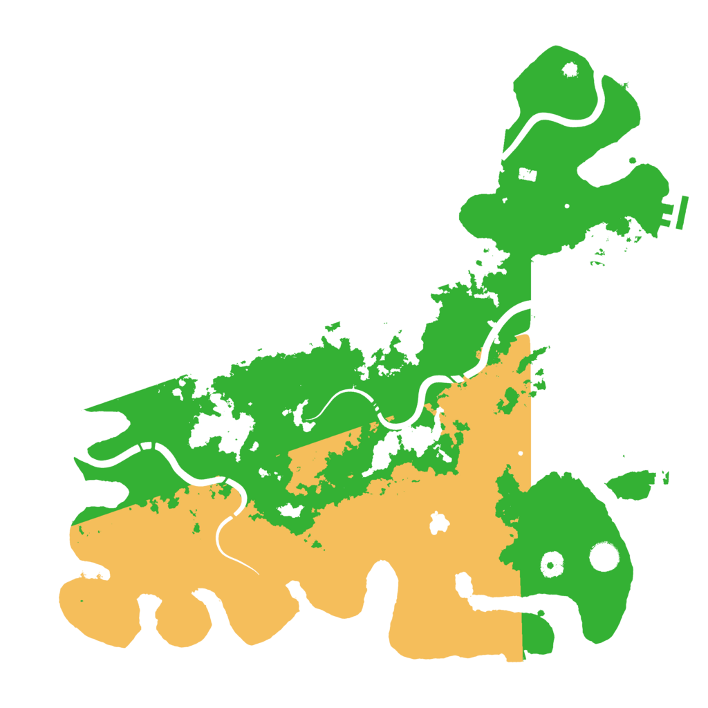 Biome Rust Map: Procedural Map, Size: 4250, Seed: 469569601