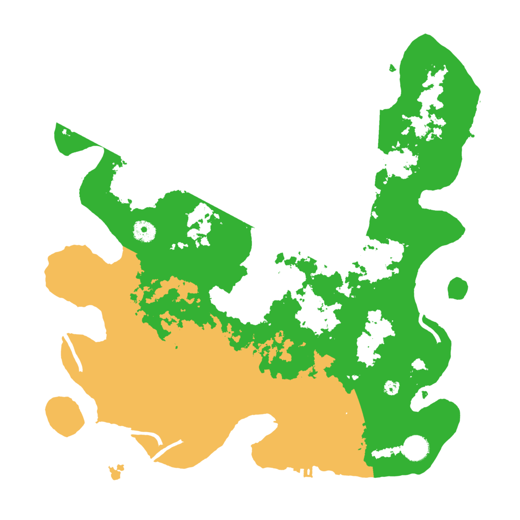 Biome Rust Map: Procedural Map, Size: 3550, Seed: 9475625