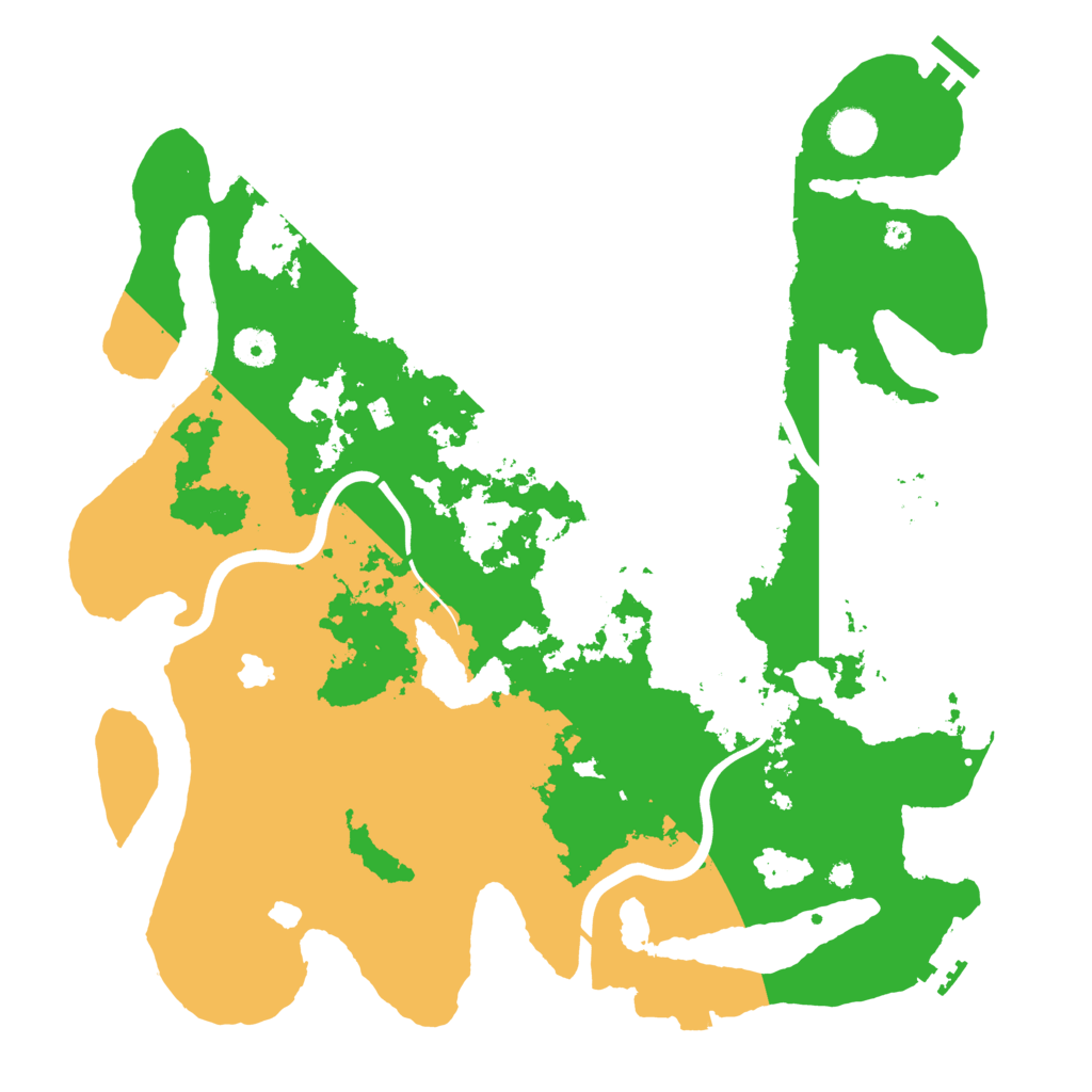 Biome Rust Map: Procedural Map, Size: 4000, Seed: 179491662