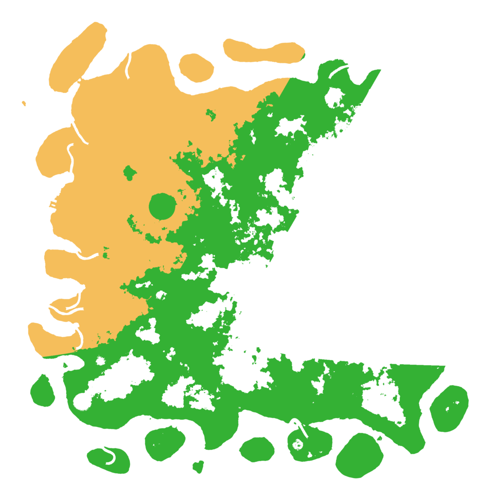 Biome Rust Map: Procedural Map, Size: 5000, Seed: 346481287