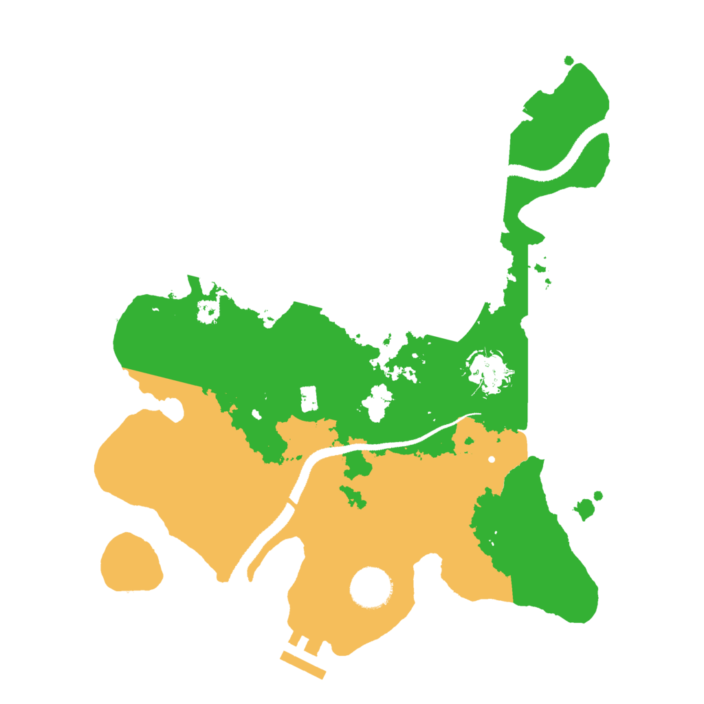 Biome Rust Map: Procedural Map, Size: 3000, Seed: 715