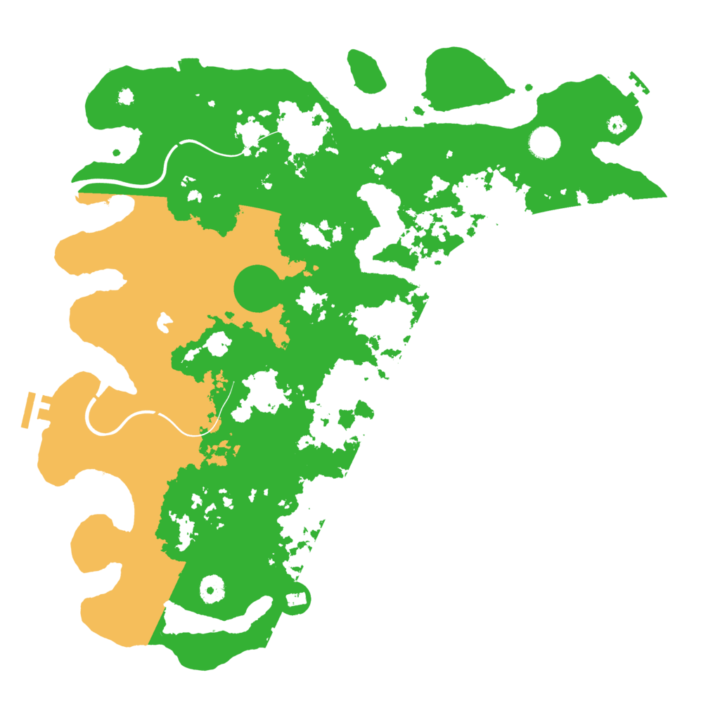 Biome Rust Map: Procedural Map, Size: 4000, Seed: 557400057