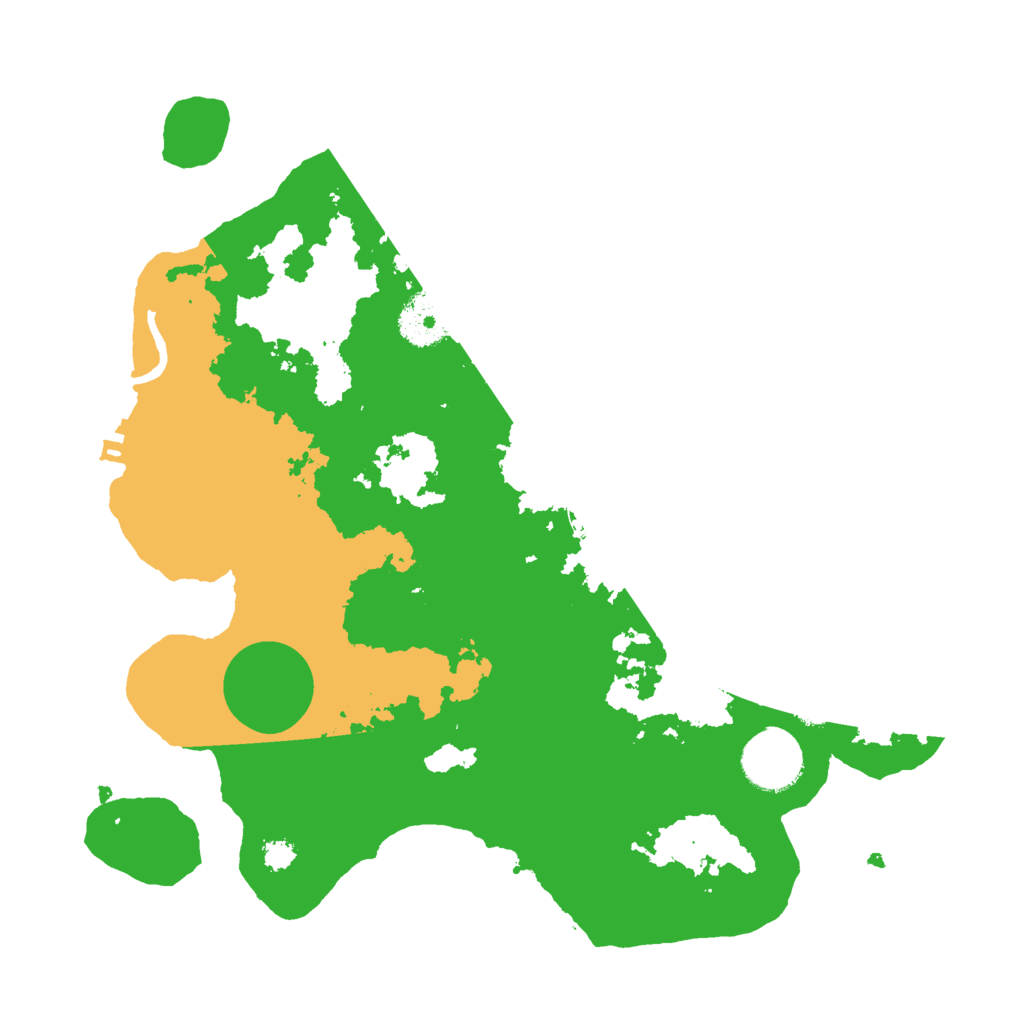 Biome Rust Map: Procedural Map, Size: 3000, Seed: 7863