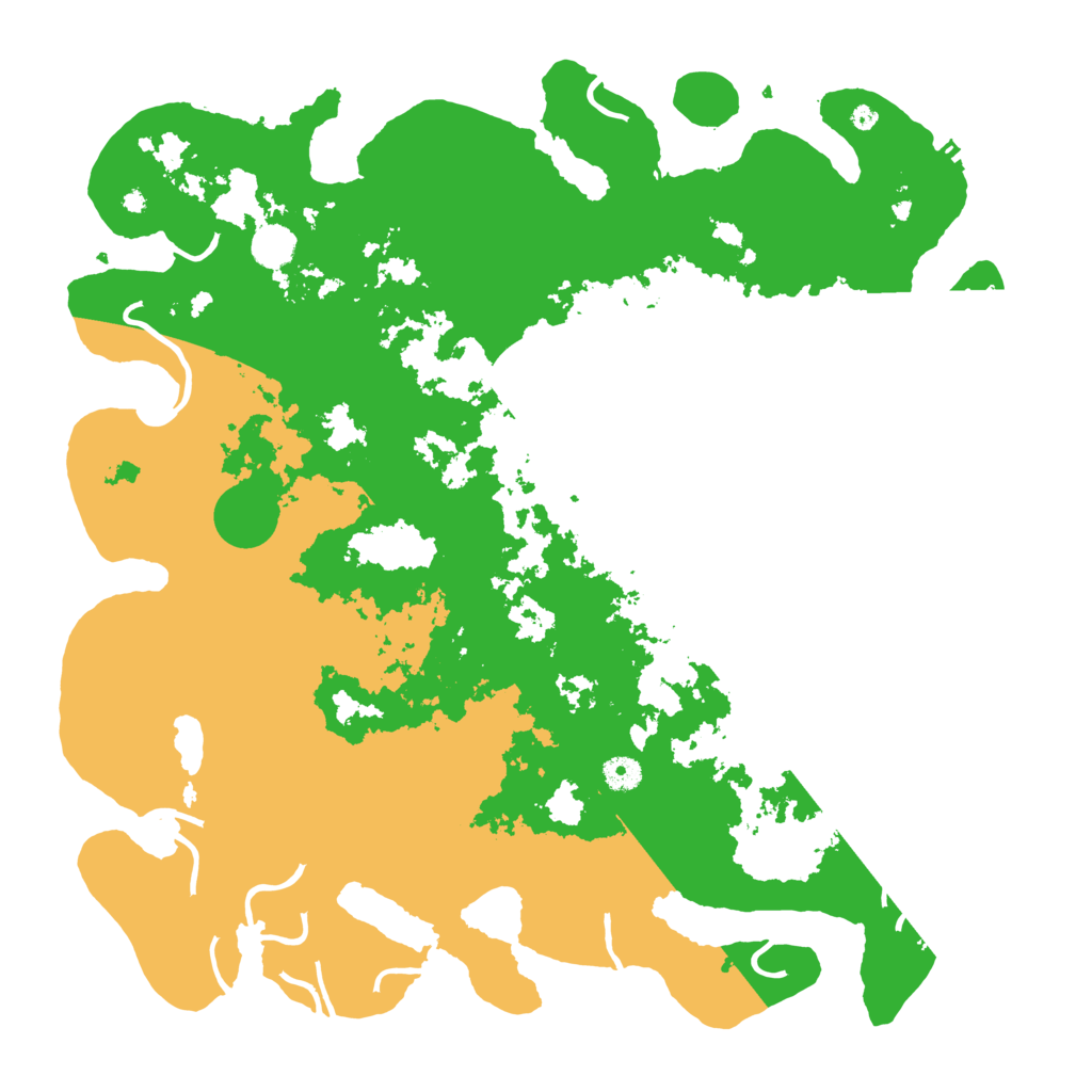 Biome Rust Map: Procedural Map, Size: 4500, Seed: 1351230957