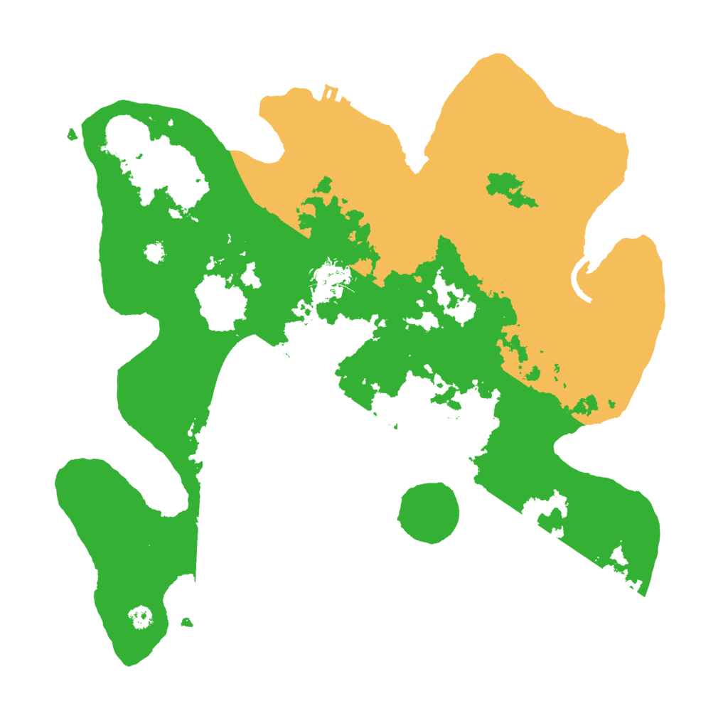 Biome Rust Map: Procedural Map, Size: 3250, Seed: 1525710345