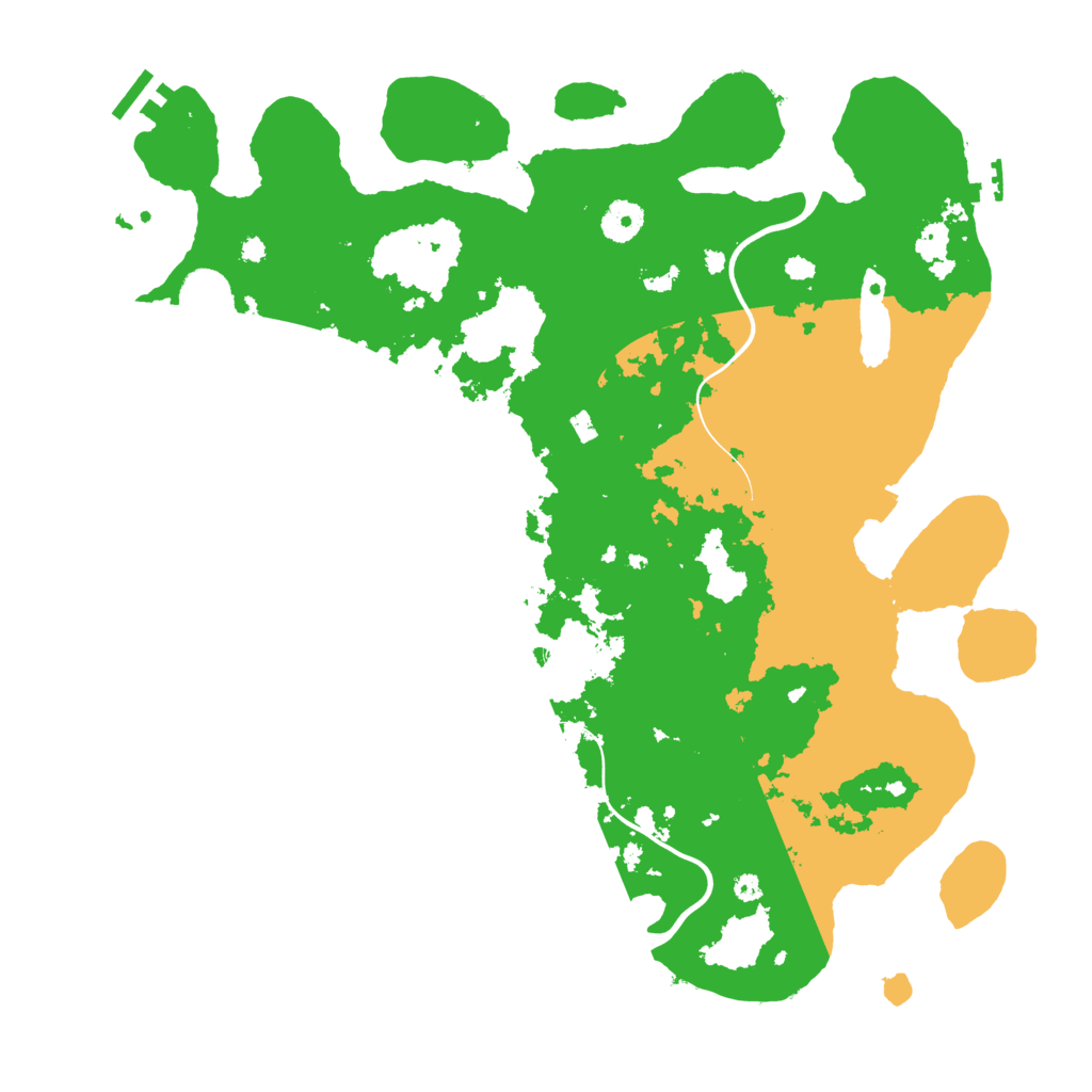 Biome Rust Map: Procedural Map, Size: 3950, Seed: 1647415434