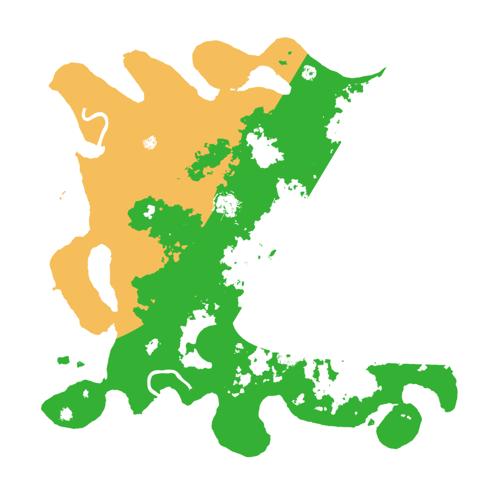 Biome Rust Map: Procedural Map, Size: 3500, Seed: 1023694269