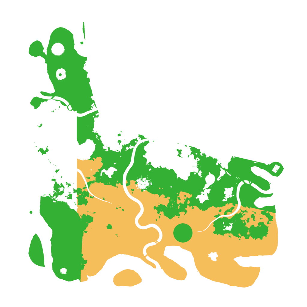 Biome Rust Map: Procedural Map, Size: 4250, Seed: 305618
