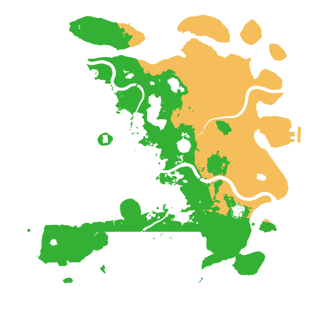 Biome Rust Map: Procedural Map, Size: 4050, Seed: 2088168933
