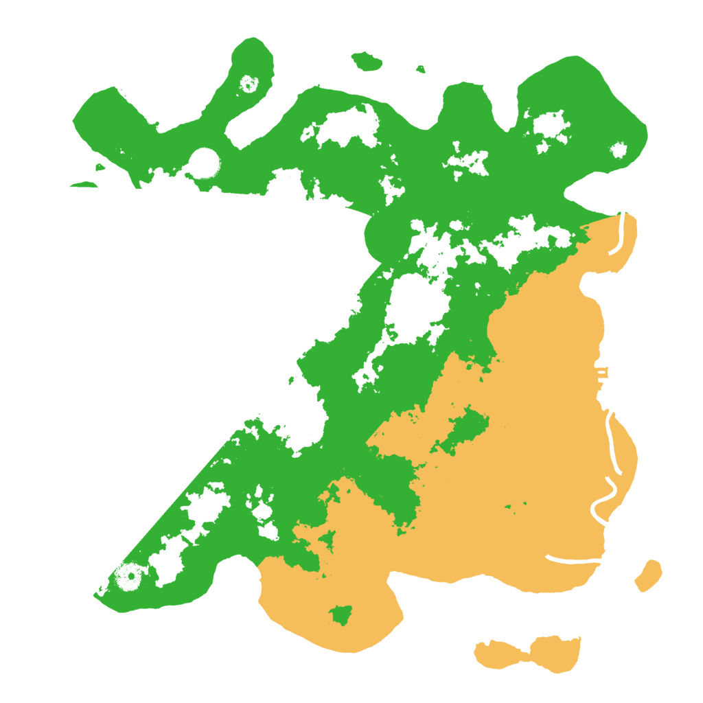 Biome Rust Map: Procedural Map, Size: 4000, Seed: 4314186